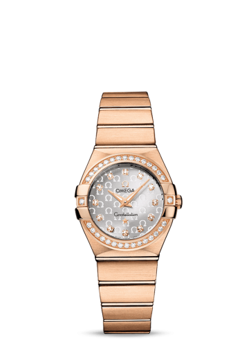 Omega Constellation 123.55.27.60.52.001 Silver 27.00 mm Quartz