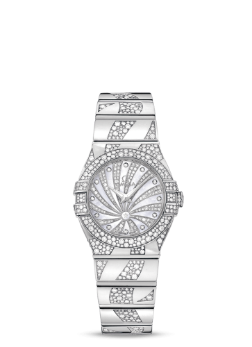 Omega Constellation 123.55.27.60.55.012 White 27.00 mm Quartz