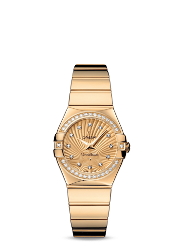 Omega Constellation 123.55.27.60.58.002 Champagne 27.00 mm Quartz