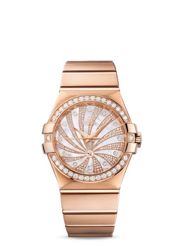 Omega Constellation 123.55.35.20.55.002 White 35.00 mm Automatic