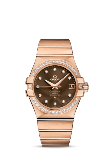 Omega Constellation 123.55.35.20.63.001 Brown 35.00 mm Automatic