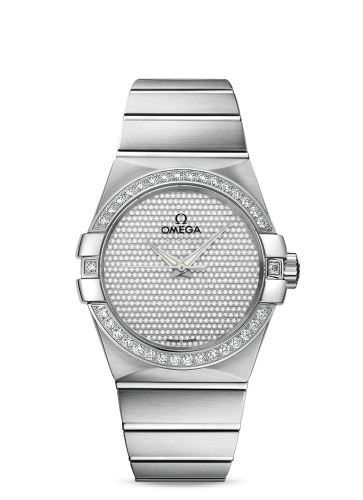 Omega Constellation 123.55.38.20.99.001 Paved 38.00 mm Automatic