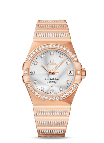 Omega Constellation 123.55.38.21.52.005 Silver 38.00 mm Automatic