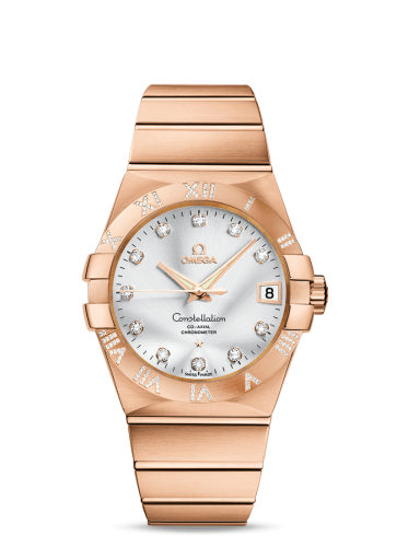 Omega Constellation 123.55.38.21.52.007 Silver 38.00 mm Automatic