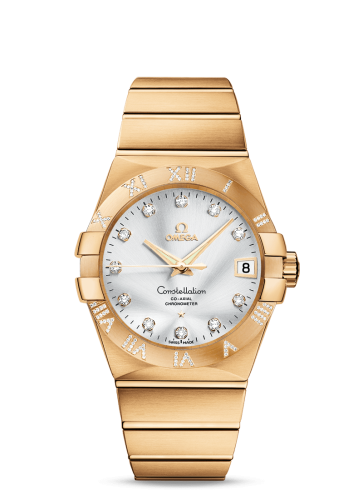 Omega Constellation 123.55.38.21.52.008 Silver 38.00 mm Automatic