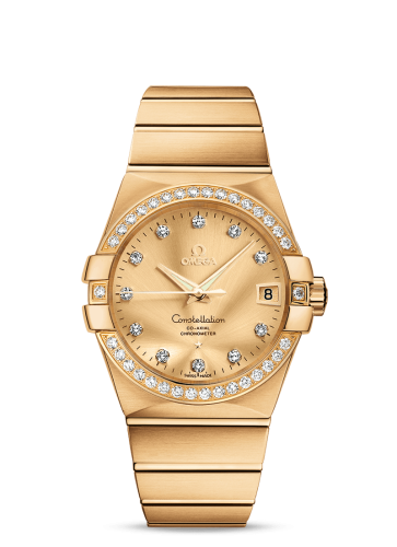 Omega Constellation 123.55.38.21.58.001 Champagne 38.00 mm Automatic