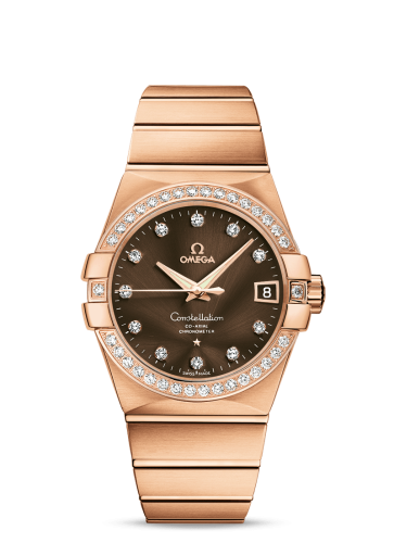Omega Constellation 123.55.38.21.63.001 Brown 38.00 mm Automatic