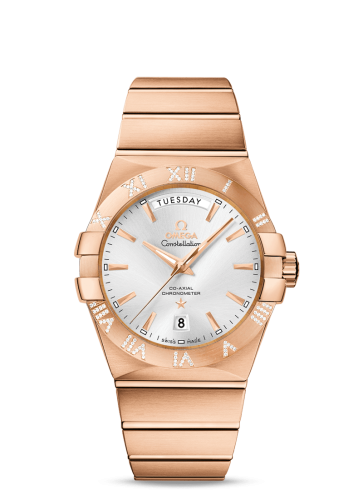 Omega Constellation 123.55.38.22.02.001 Silver 38.00 mm Automatic