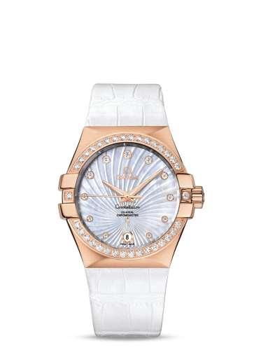 Omega Constellation 123.58.35.20.55.003 White 35.00 mm Automatic