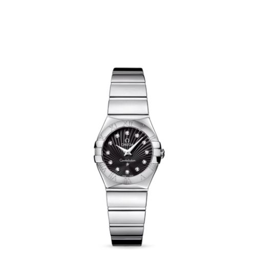 Omega Constellation 123.10.24.60.51.002 Black 24.00 mm Quartz