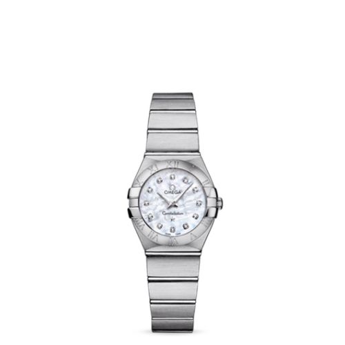 Omega Constellation 123.10.24.60.55.001 White 24.00 mm Quartz