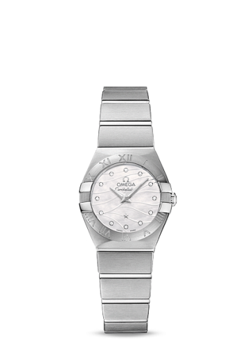 Omega Constellation 123.10.24.60.55.003 White 24.00 mm Quartz
