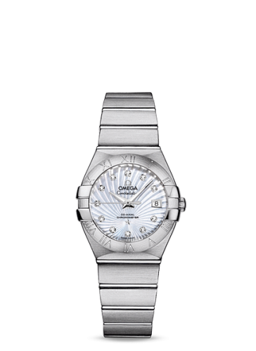 Omega Constellation 123.10.27.20.55.001 White 27.00 mm Automatic