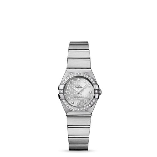 Omega Constellation 123.15.24.60.52.001 Silver 24.00 mm Quartz