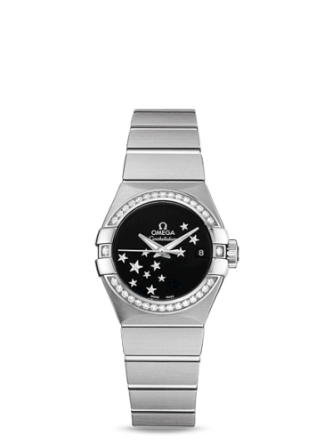 Omega Constellation 123.15.27.20.01.001 Black 27.00 mm Automatic
