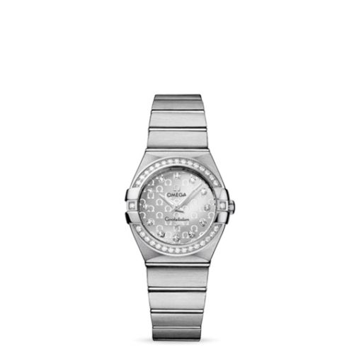 Omega Constellation 123.15.27.60.52.001 Silver 27.00 mm Quartz