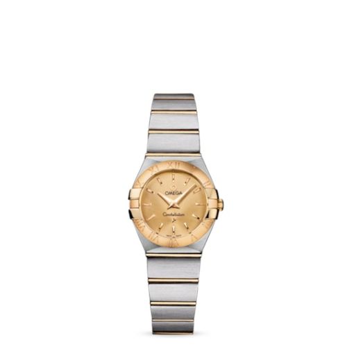 Omega Constellation 123.20.24.60.08.001 Champagne 24.00 mm Quartz