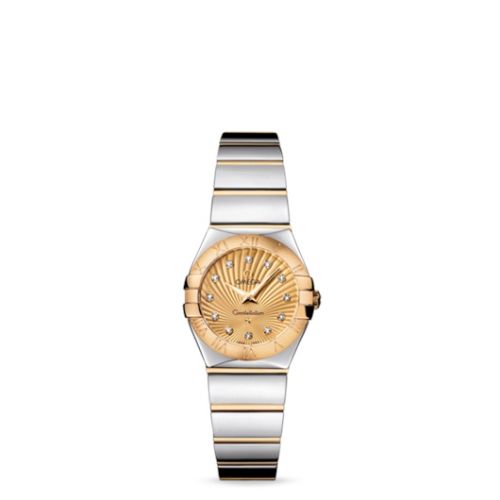 Omega Constellation 123.20.24.60.58.002 Champagne 24.00 mm Quartz