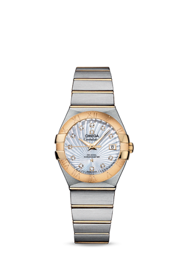 Omega Constellation 123.20.27.20.55.002 White 27.00 mm Automatic
