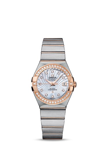 Omega Constellation 123.25.27.20.55.001 White 27.00 mm Automatic