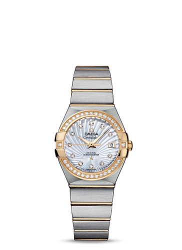Omega Constellation 123.25.27.20.55.002 White 27.00 mm Automatic