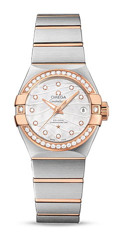 Omega Constellation 123.25.27.20.55.005 White 27.00 mm Automatic