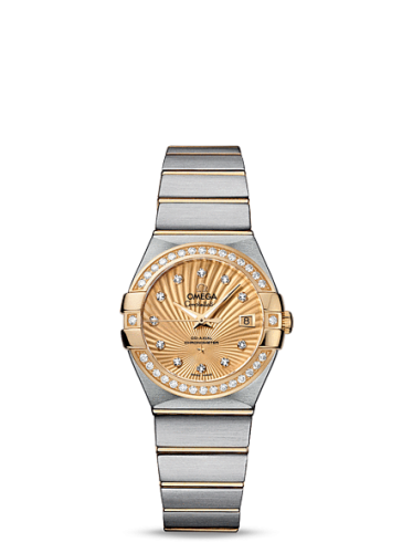 Omega Constellation 123.25.27.20.58.001 Champagne 27.00 mm Automatic