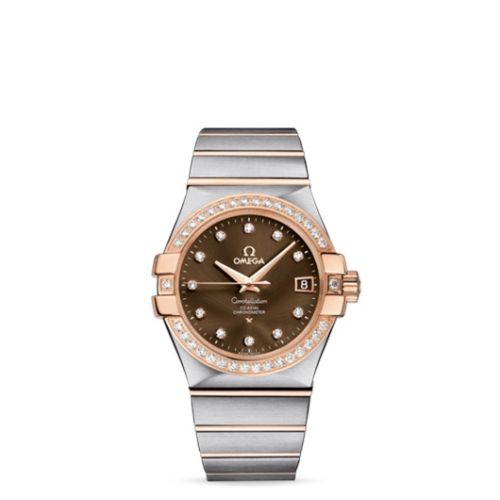 Omega Constellation 123.25.35.20.63.001 Brown 35.00 mm Automatic