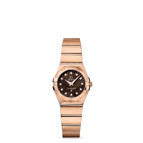 Omega Constellation 123.50.24.60.63.001 Brown 24.00 mm Quartz
