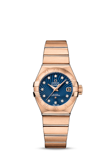 Omega Constellation 123.50.27.20.53.001 Blue 27.00 mm Automatic