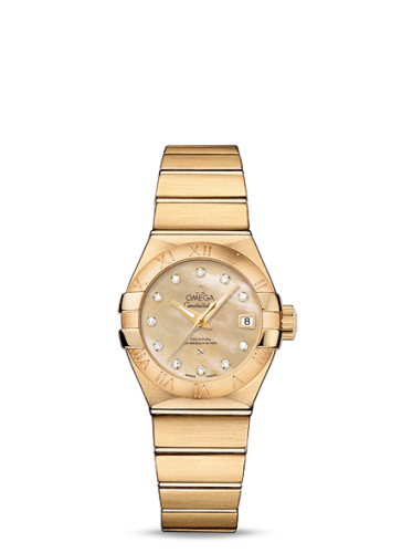 Omega Constellation 123.50.27.20.57.002 Champagne 27.00 mm Automatic