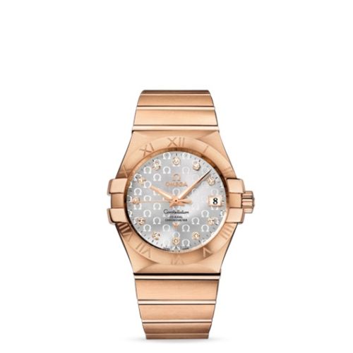 Omega Constellation 123.50.35.20.52.003 Silver 35.00 mm Automatic