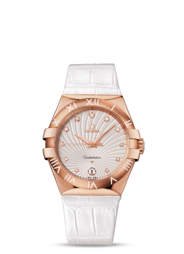 Omega Constellation 123.53.35.60.52.001 White 35.00 mm Quartz