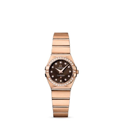 Omega Constellation 123.55.24.60.63.001 Brown 24.00 mm Quartz
