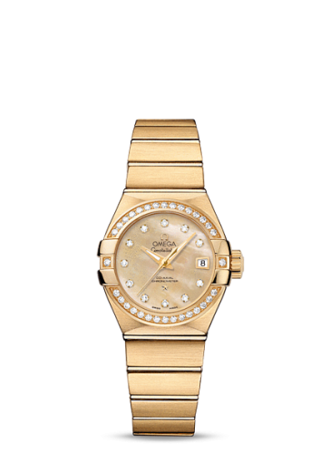 Omega Constellation 123.55.27.20.57.002 Champagne 27.00 mm Automatic