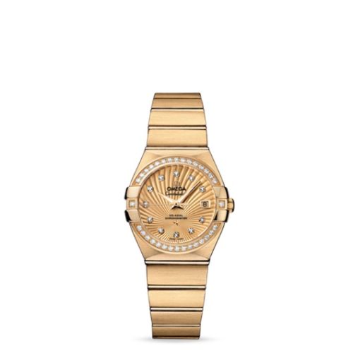 Omega Constellation 123.55.27.20.58.001 Champagne 27.00 mm Automatic