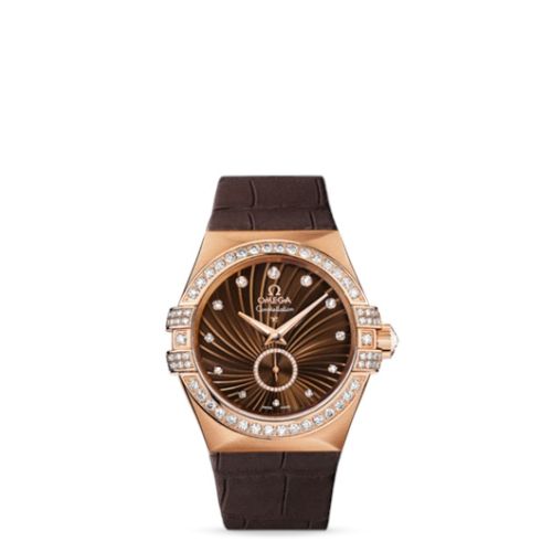 Omega Constellation 123.58.35.20.63.001 Brown 35.00 mm Automatic