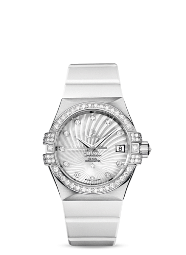 Omega Constellation 123.58.35.20.99.001 White 35.00 mm Automatic