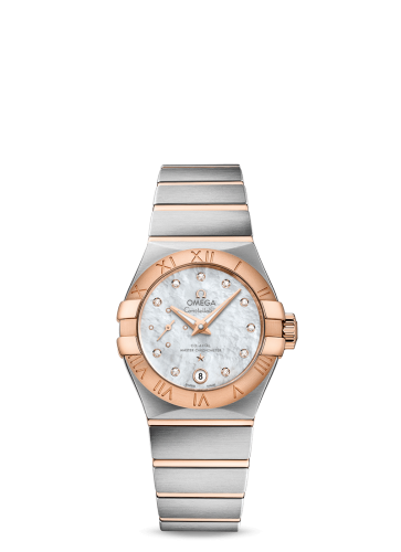 Omega Constellation 127.20.27.20.55.001 White 27.00 mm Automatic