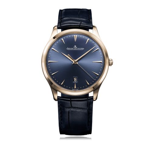 Jaeger-LeCoultre Master Ultra Thin 128258S Blue 40.00 mm Automatic