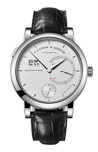A. Lange & Sohne Saxonia 130.025 Silver 45.90 mm Handwound