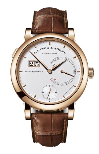 A. Lange & Sohne Saxonia 130.032 Silver 45.90 mm Handwound