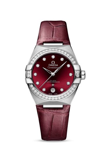 Omega Constellation 131.18.36.20.61.001 Red 36.00 mm Automatic