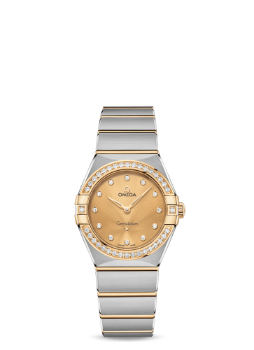 Omega Constellation 131.25.28.60.58.001 Champagne 28.00 mm Quartz