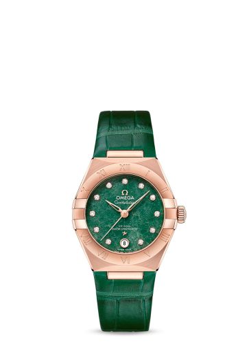 Omega Constellation 131.53.29.20.99.002 Green 29.00 mm Automatic