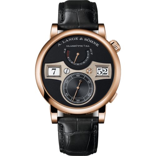 A. Lange & Sohne Zeitwerk 142.031 Black 41.90 mm Handwound