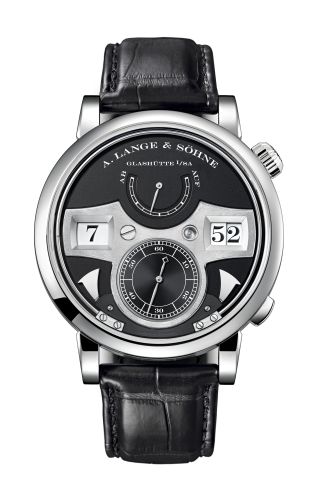 A. Lange & Sohne Zeitwerk 145.029 Black 44.20 mm Handwound