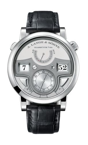 A. Lange & Sohne Zeitwerk 147.025 Silver 44.20 mm Handwound