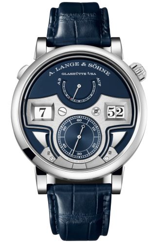 A. Lange & Sohne Zeitwerk 147.028 Silver 44.20 mm Handwound