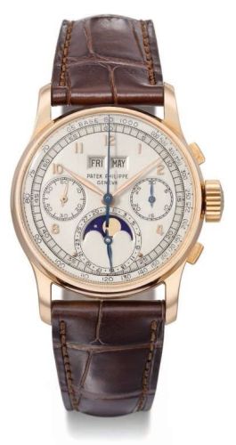Patek Philippe Grand Complications 1518J Silver 35.00 mm Handwound